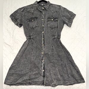 Speed Limit MPH Denim Dress